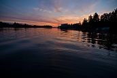 Fishing At Sunset